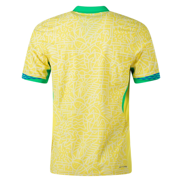 Men's Nike Dri-FIT Soccer Replica Jersey Brazil 2024 Stadium Home