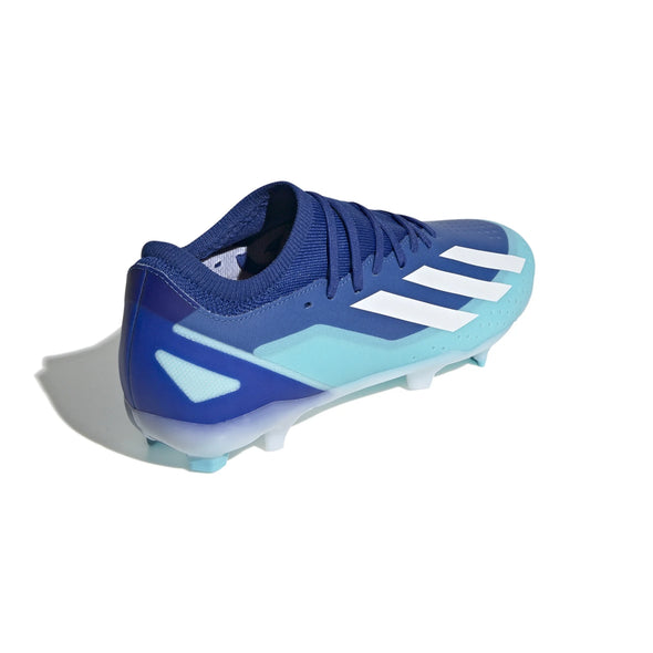 adidas X CrazyFast.3 FG Firm Ground Soccer Cleat - Bright Royal/White/Solar Red