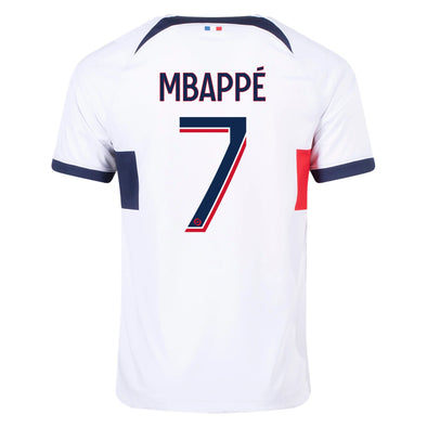 Men's Replica Nike Mbappe Paris Saint-Germain Away Jersey 23/24