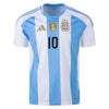 Men's Replica Adidas Messi Argentina Home Jersey 2024