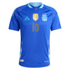 Men's Authentic Adidas Messi Argentina Away Jersey 2024