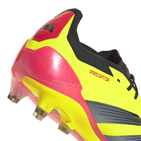adidas Predator Elite FG Firm Ground Soccer Cleat - Solar Yellow/Core Black/Solar Red