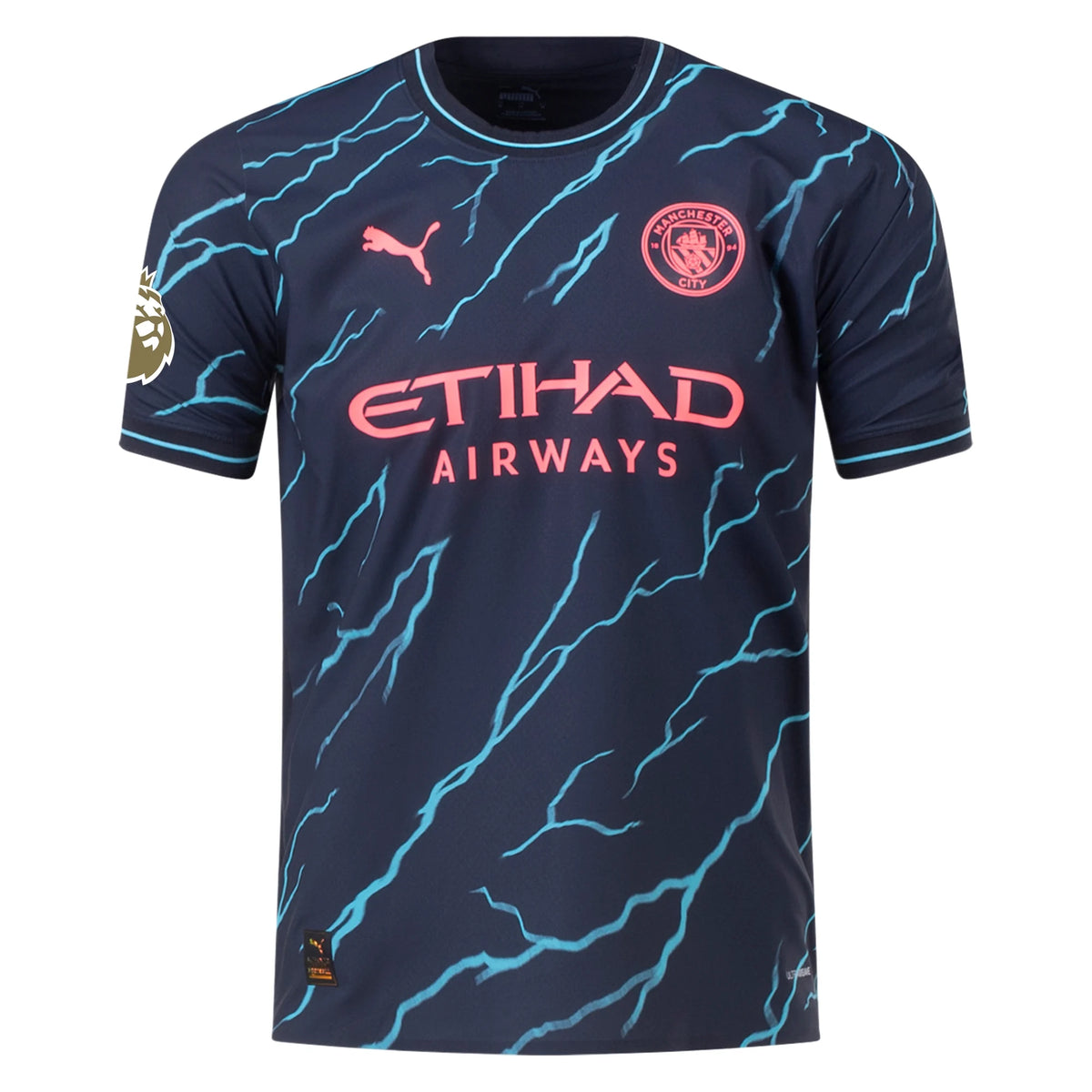 Men's Authentic Puma Manchester City J.Alvarez Third Jersey