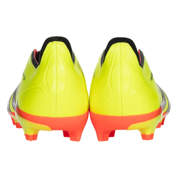 adidas Predator League Low FG Firm Ground Soccer Cleat - Solar Yellow/Black/Solar Red
