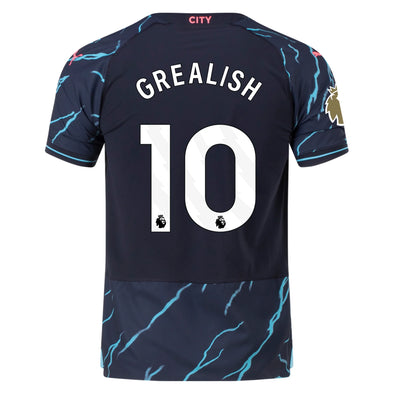 Men's Authentic Puma Manchester City Grealish Third Jersey 23/24