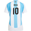 Women's Replica Adidas Messi Argentina Home Jersey 2024