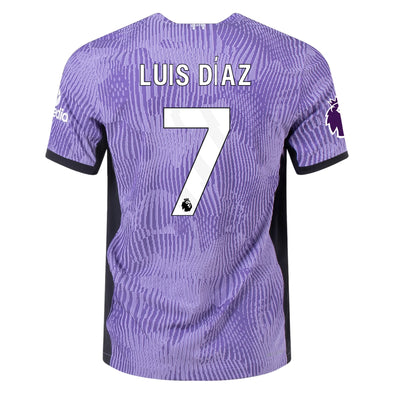 Men's Nike Dri-FIT ADV Soccer Jersey Liverpool FC Luis Diaz 2023/24 Match Third