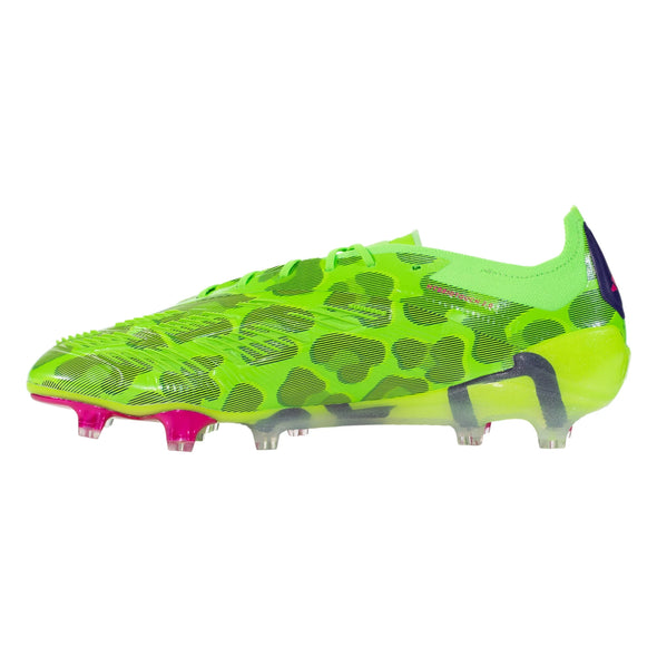 adidas Predator Elite FG Firm Ground Soccer Cleat - Solar Green/Shock Pink/Lucid Lemon