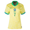Women's Nike Dri-FIT Soccer Vini Jr. Brazil 2024 Replica Home Jersey