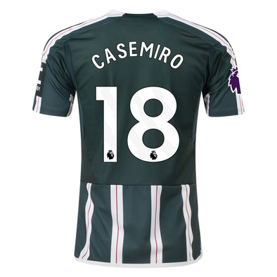 Manchester United 23/24 Casemiro Away Youth Jersey