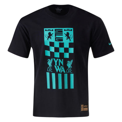 Men's Nike Max90 Soccer T-Shirt LeBron x Liverpool FC