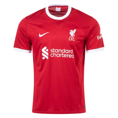 Men's Replica Nike Liverpool Home Jersey 23/24