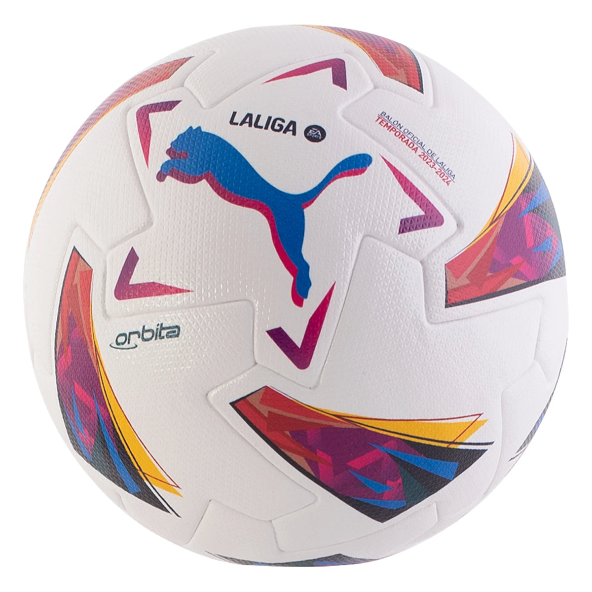 Puma Orbita La Liga FIFA Quality Pro Soccer Ball 23/24 - Yellow