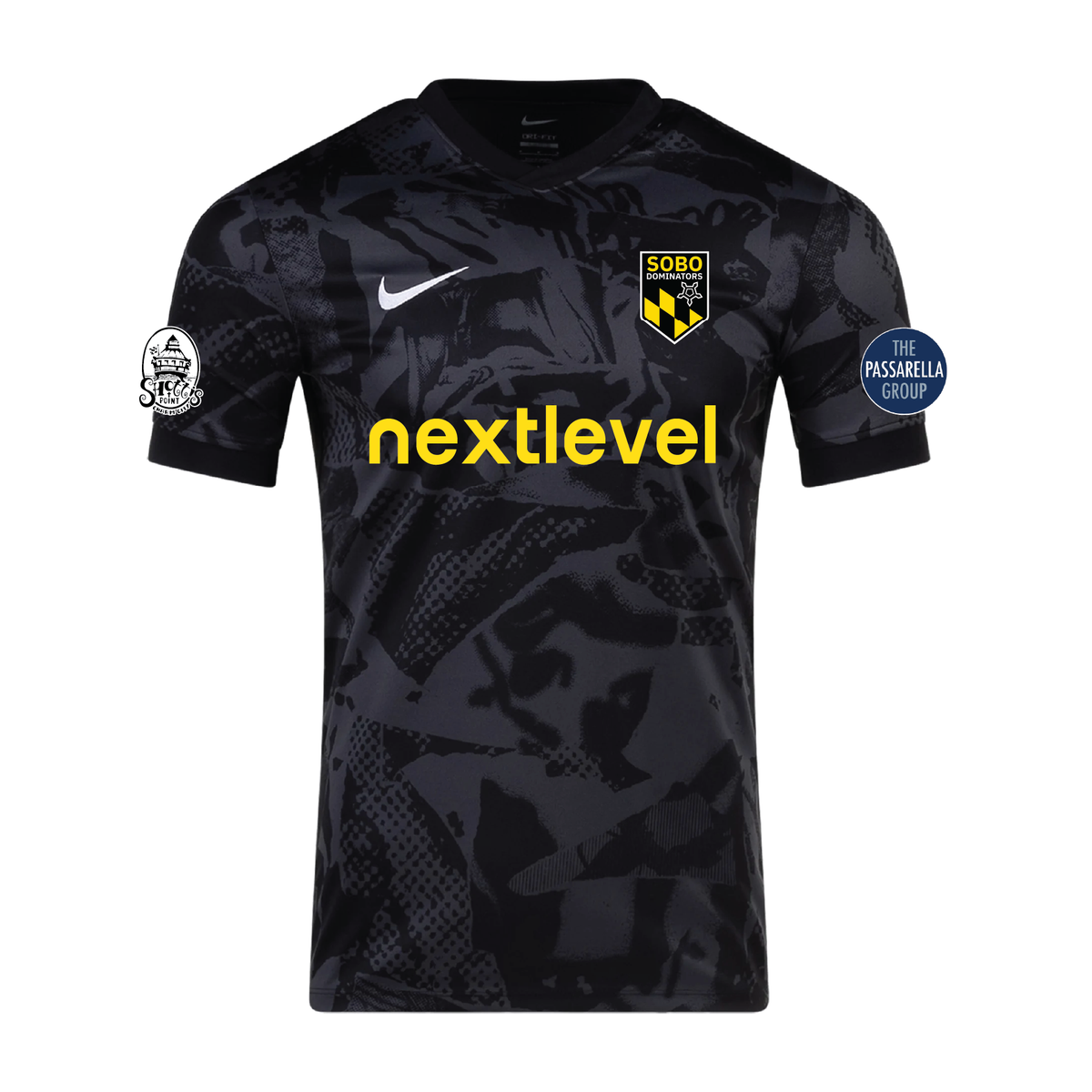 トップス Nike Quilmes soccer uniform BLACK Nike Youth Dri-FIT Strike IV Jersey