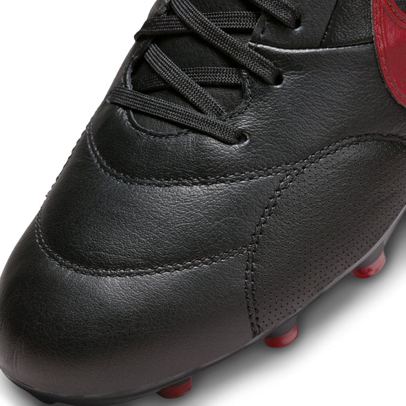 Nike Premier III FG Firm Ground Soccer Cleat - Black/TeamRed