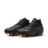 Nike Phantom GX Pro Dynamic Fit FG Firm Ground Soccer Cleats - Black/White/Gray/Orange