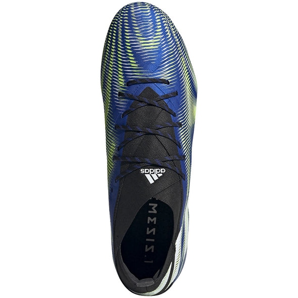 adidas Nemeziz .1 FG Firm Ground Soccer Cleat - Team Royal Blue/White/Solar Yellow
