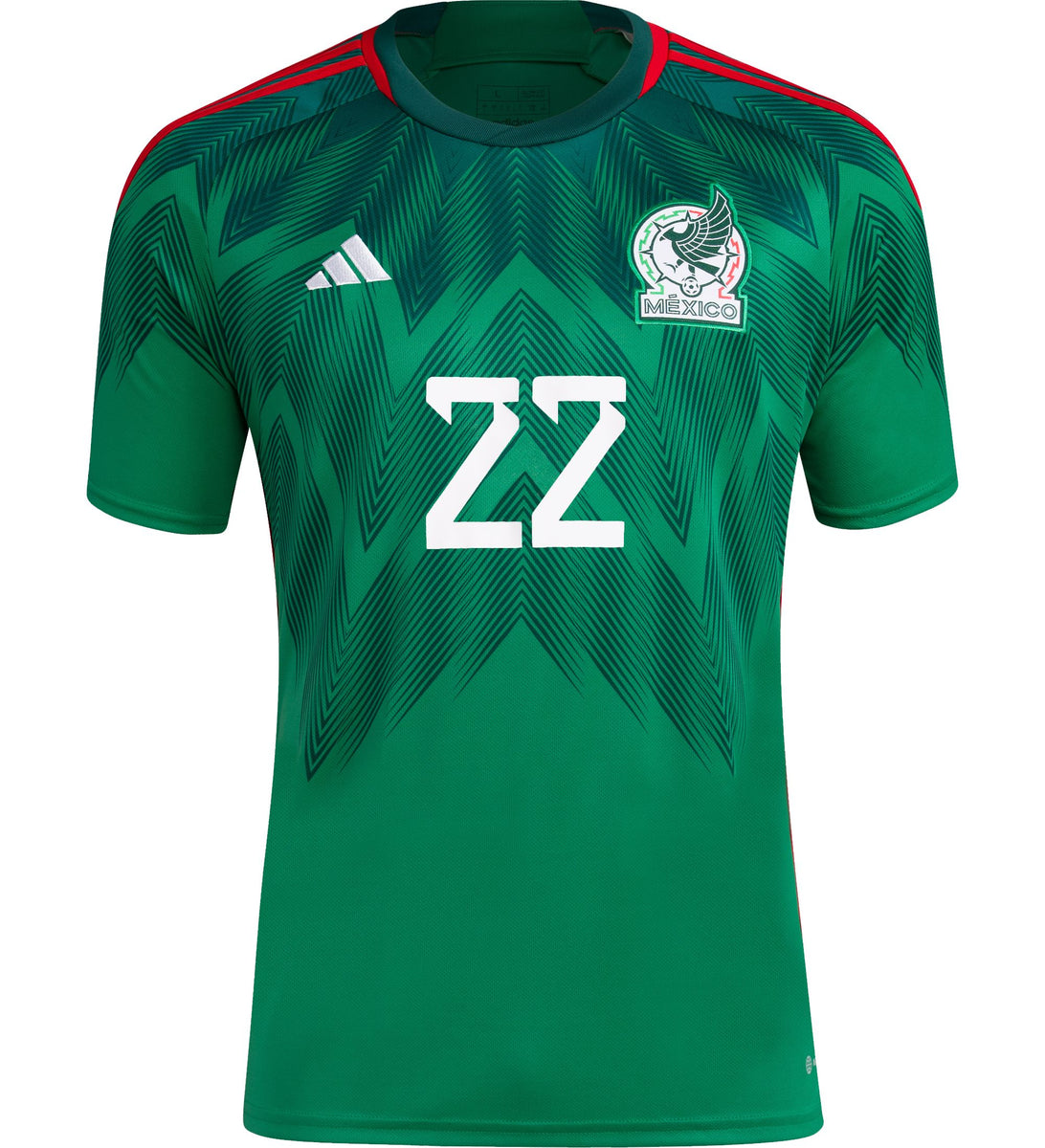 Youth Replica adidas Lozano Mexico Home Jersey 2022 HE8848 – Soccer Zone USA