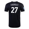 adidas Manuel Locatelli 2021-22 Juventus AUTHENTIC Away Jersey - MENS