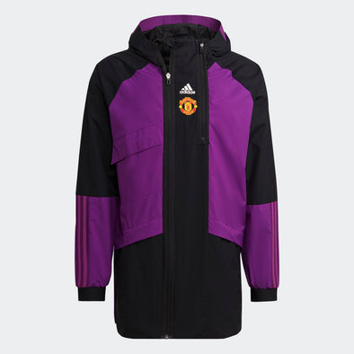 Adidas Manchester United Travel Drill Jacket - Adult
