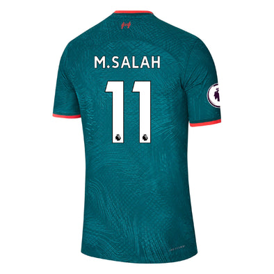 Men's Authentic Nike M. Salah Liverpool Third Jersey 22/23