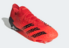 adidas Predator Freak .1 LOW Firm Ground Soccer Cleat -  Red/Core Black/Solar Red