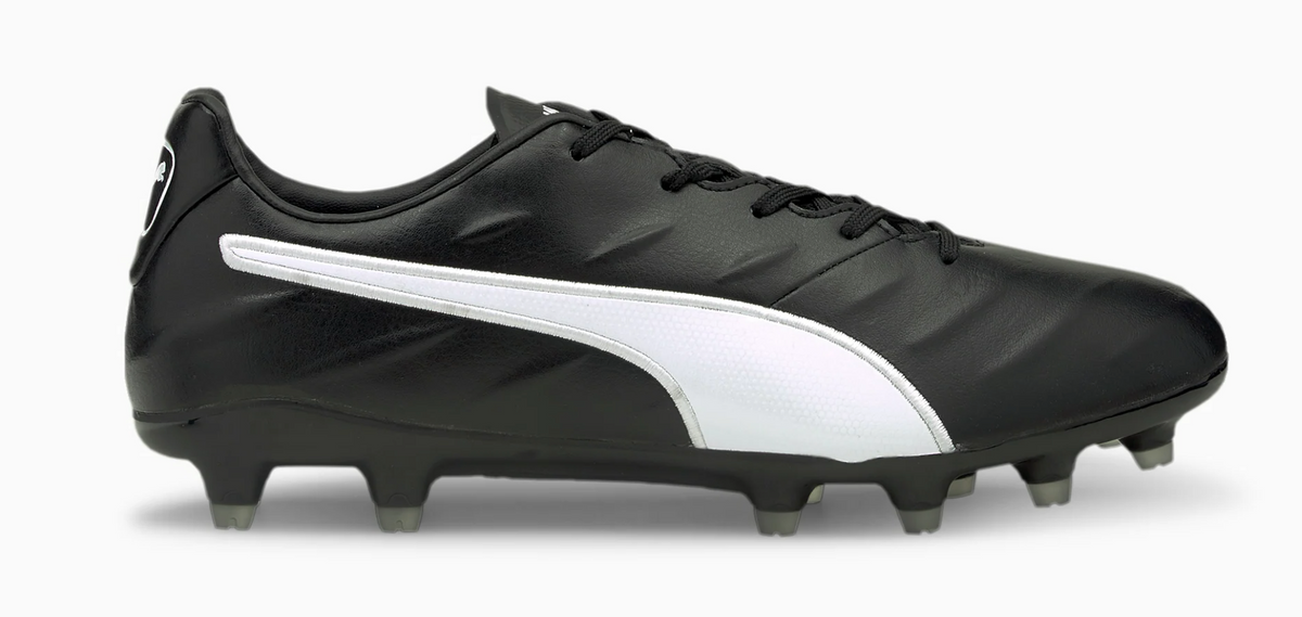 PUMA KING プロ ブラック シューズ Puma King Pro 21 SL FG - Puma Black/Puma White - Mens Cleats