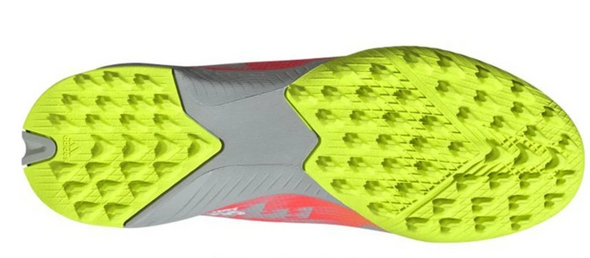 adidas X Speedflow.3 Turf Junior Soccer Shoes - Onix/White/SolarYellow