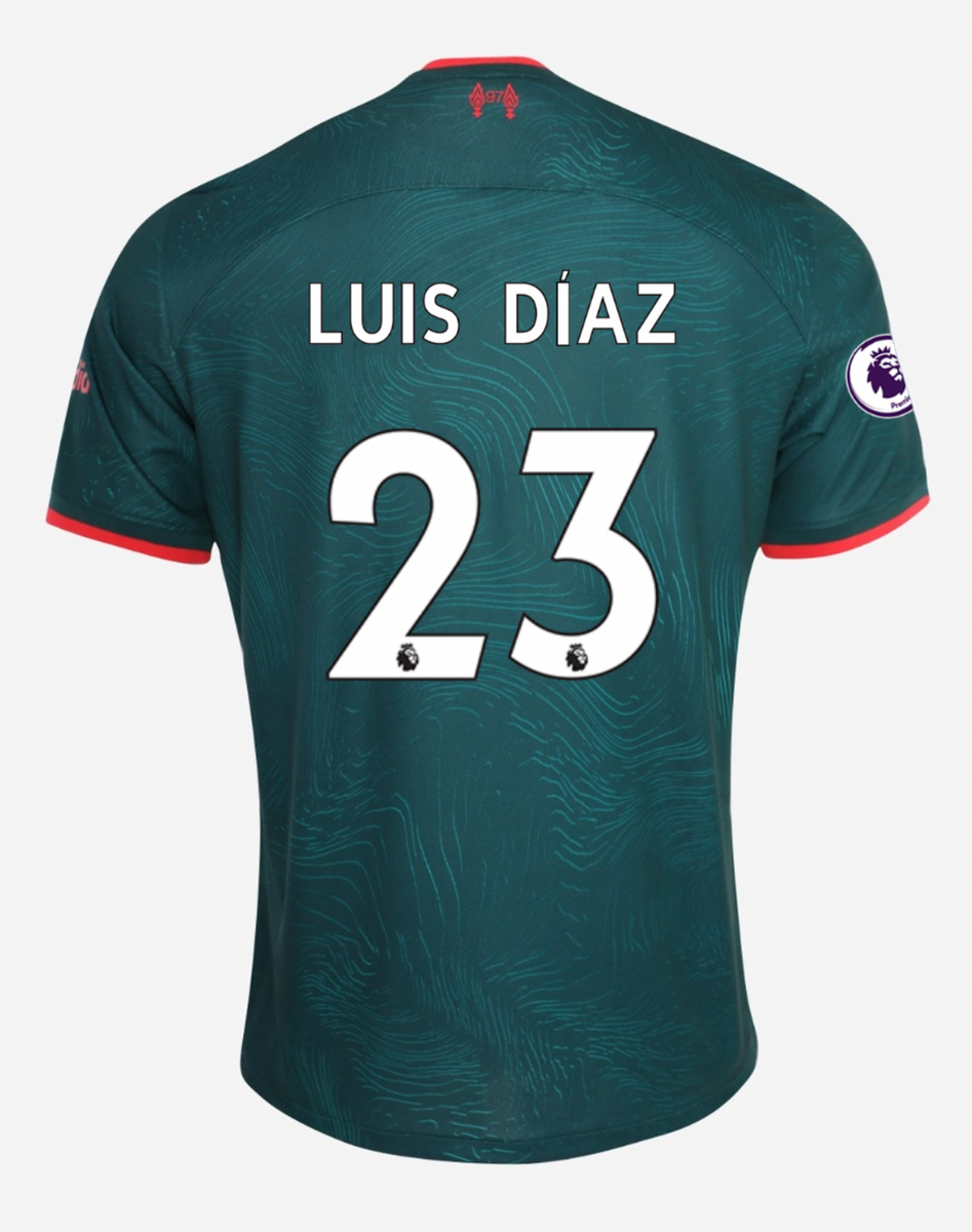 Men's Replica Nike Luis Diaz Liverpool Away Jersey 22/23 DN2715-101 – Soccer  Zone USA