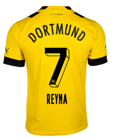 Kid's Replica Puma Reyna Borussia Dortmund Home Jersey 22/23
