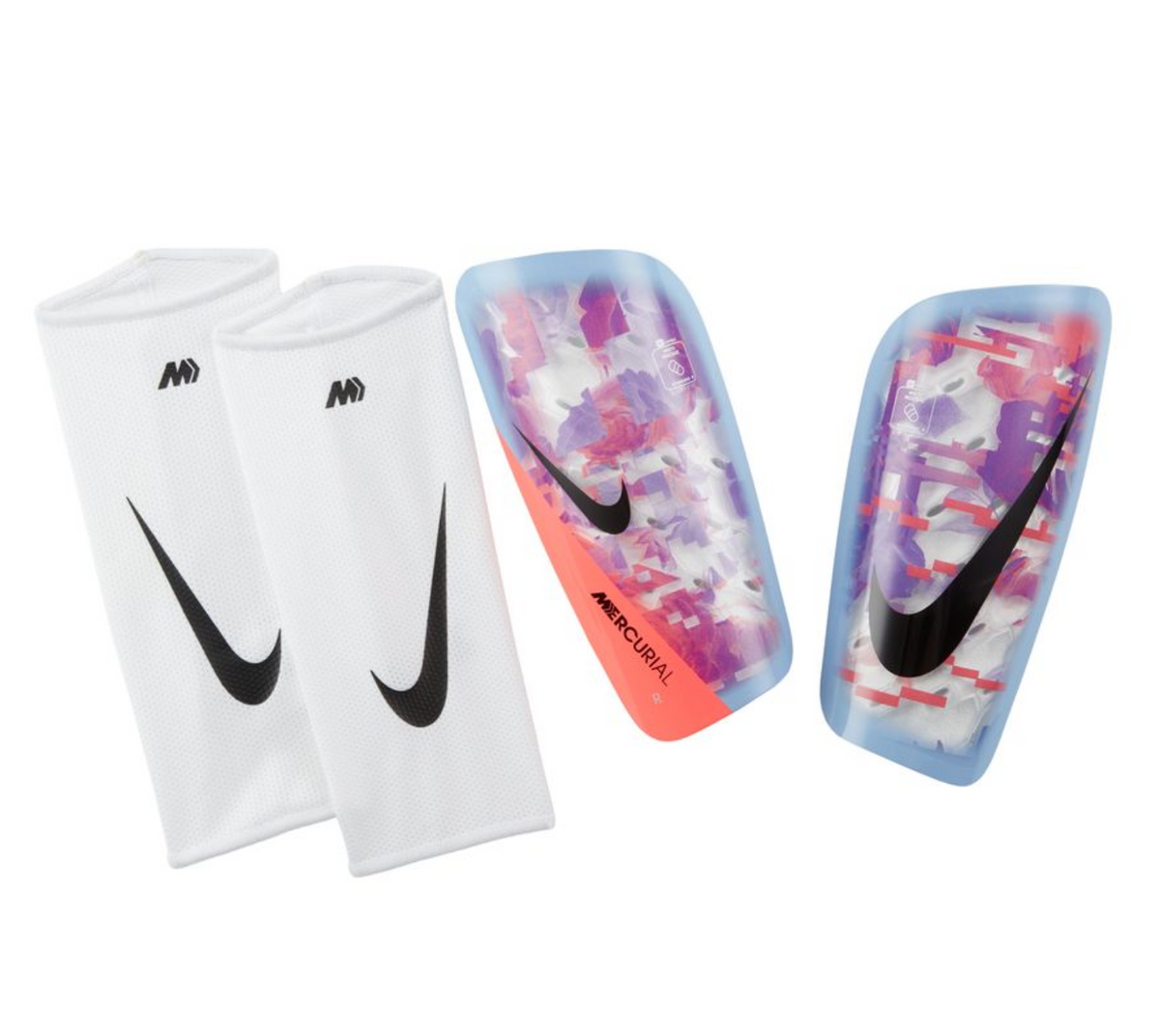 Nike Mercurial Lite MDS Shin Guards CobaltBliss White Black FD4608 479 Soccer Zone USA