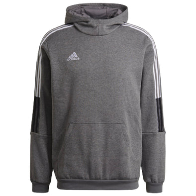adidas Tiro 21 Hooded Sweatshirt - Grey