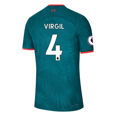 Men's Authentic Nike Virgil Liverpool Third Jersey 22/23