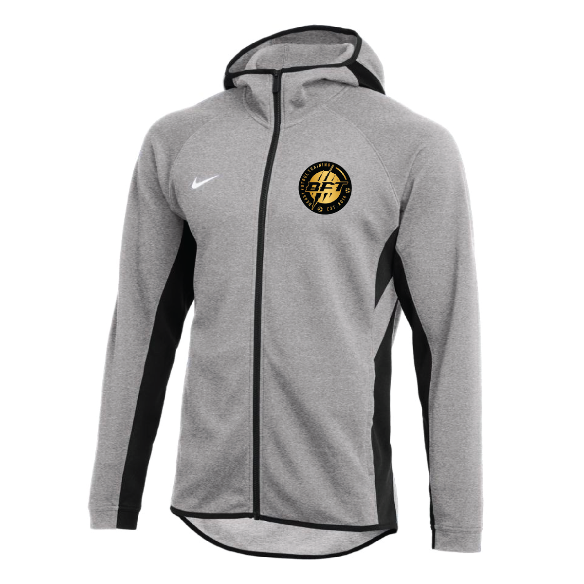 Beast Futbol Training Nike Showtime Full-Zip Hoodie Grey – Soccer Zone USA