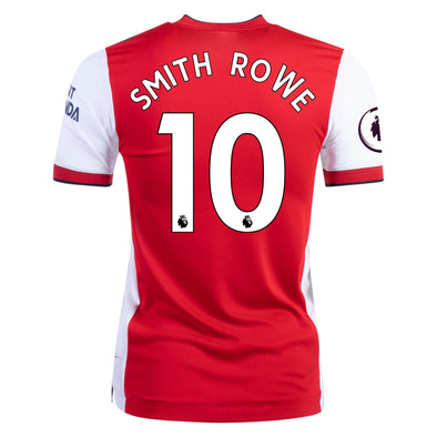 adidas Emile Smith Rowe 2021-22 Arsenal AUTHENTIC Home Jersey - MENS