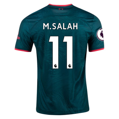 Men's Replica Nike M. Salah Liverpool Third Jersey 22/23