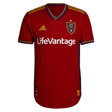 Men's Authentic adidas Real Salt Lake Home Jersey 2022