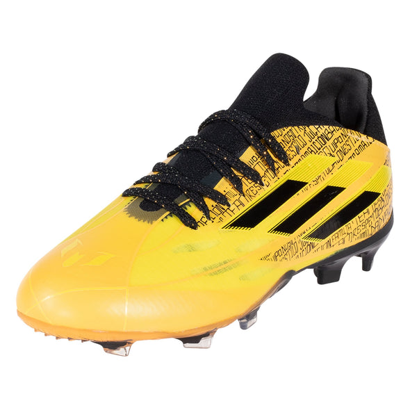 adidas X Speedflow Messi.1 FG Junior Firm Ground Soccer Cleat Solar Gold/Core Black/Bright Yellow