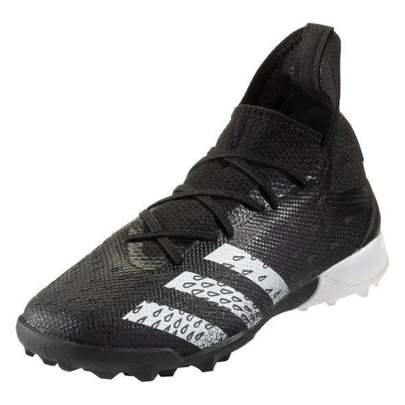adidas Predator Freak .3 TF Artificial Turf Soccer Shoe - Core Black/White/Core Black