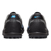 Nike Mercurial Vapor 14 Academy TF Turf Soccer Shoe - Black/Black/Iron Grey