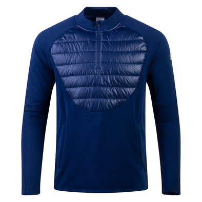 Nike Therma Fit Academy BLUE Winter Warrior Drill Top - MEN'S