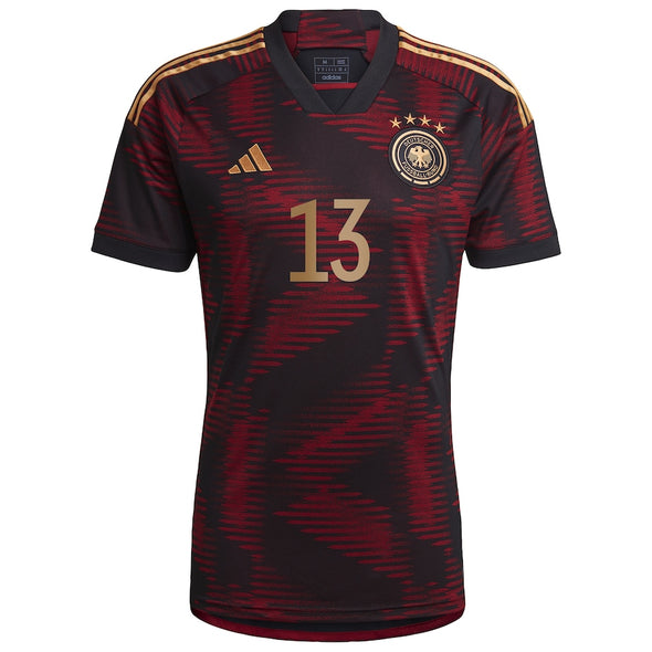 Men's Replica adidas Muller Germany Away Jersey 2022