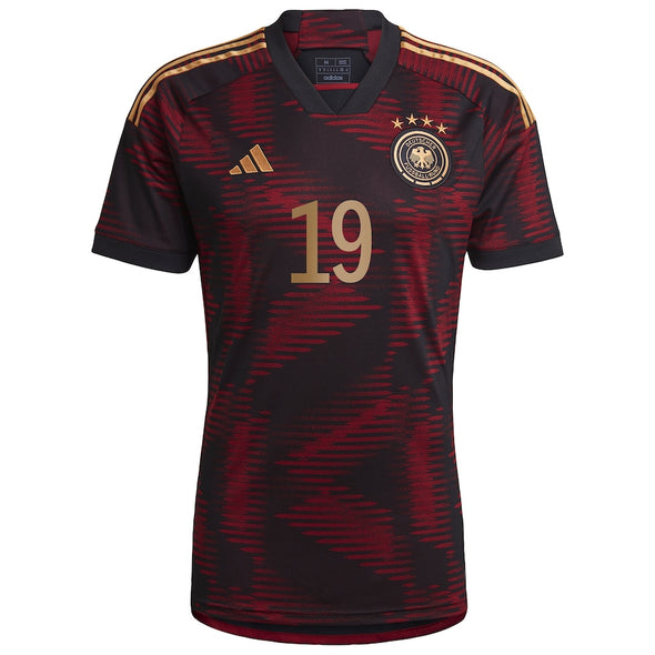 Men's Replica adidas Sane Germany Away Jersey 2022