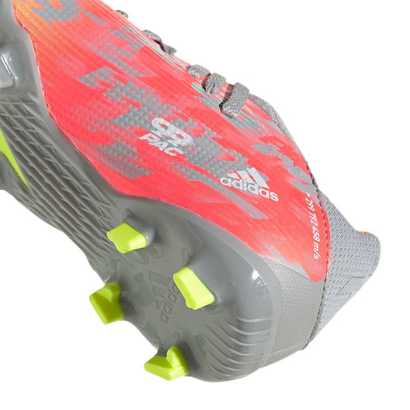 adidas X Speedflow.3 FG Junior Firm Ground Soccer Cleat - Onix/White/SolarYellow
