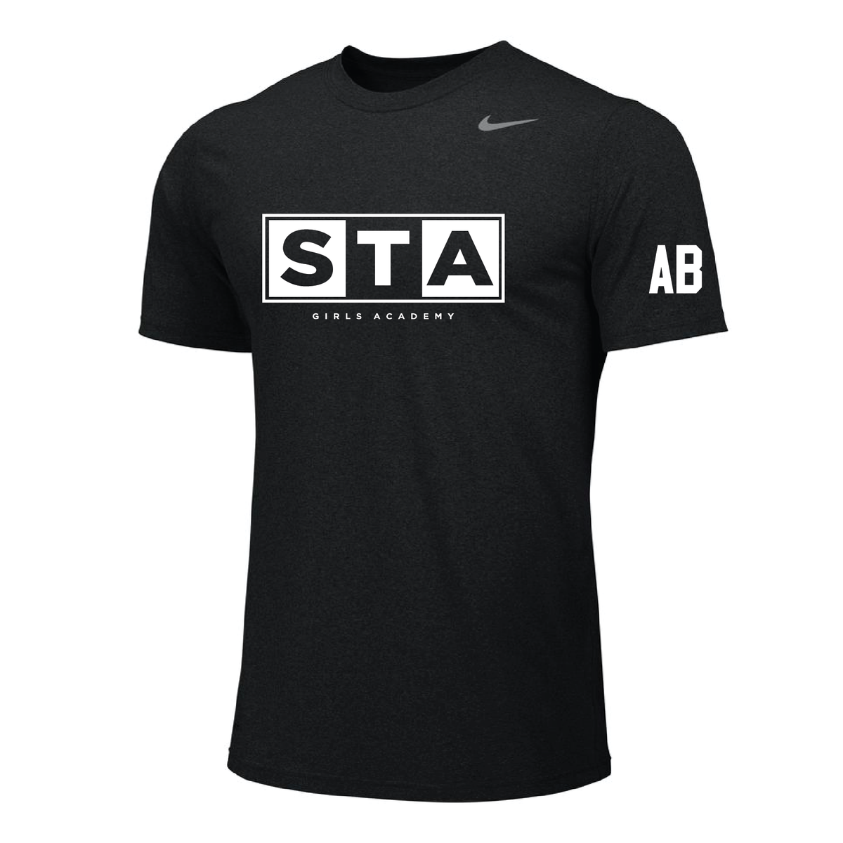 STA Girls Academy (Logo) Nike Legend SS Shirt Black – Soccer Zone USA