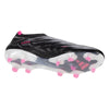 adidas Copa Pure+ FG Soccer Cleats - Black/Metallic/Pink