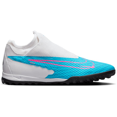 Nike Phantom GX Academy DF TF Turf Soccer Shoes - Blue/Pink/White/Black