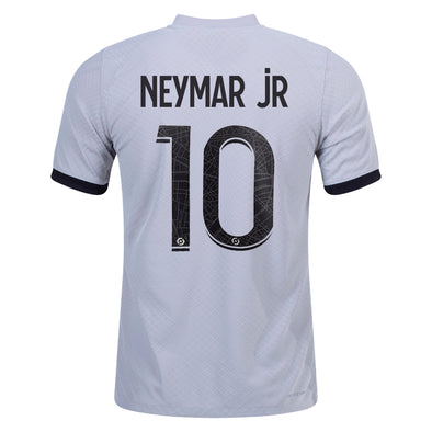 Men's Authentic Nike Neymar Jr Paris Saint-Germain Away Jersey 22/23 - UCL