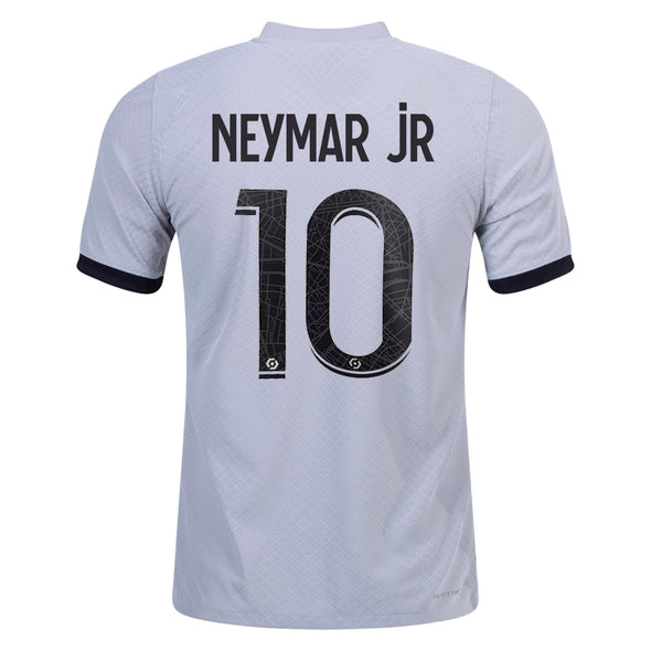 Men's Authentic Nike Neymar Jr Paris Saint-Germain Away Jersey 22/23 - UCL