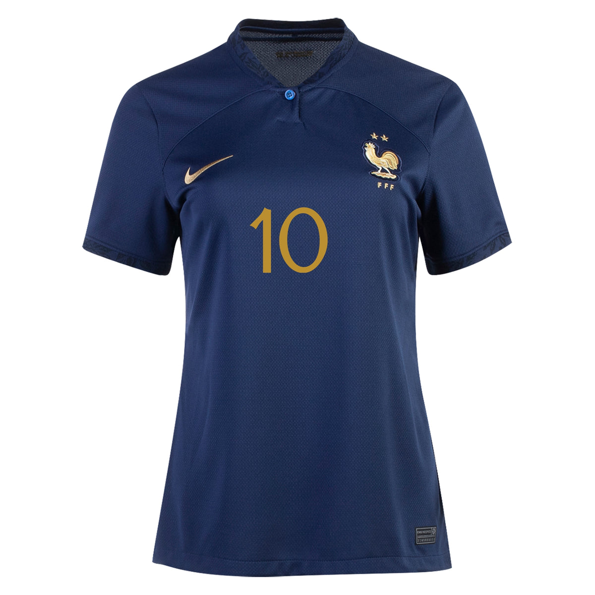 Women's Replica Nike Mbappe France Home Jersey 2022 DN0764-410